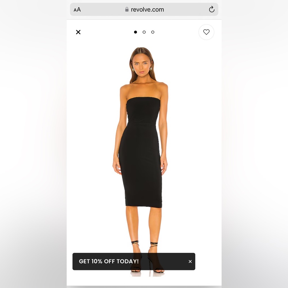 Simple LBD bought on Revolve. Worn once